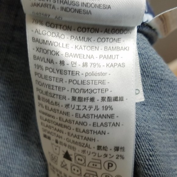 New Levi's Trucker Jean Jacket Plus Size - Picture 7 of 7